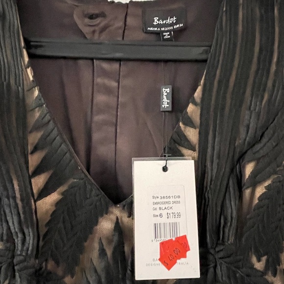 BARDOT Black Dress - NWT - Picture 3 of 6